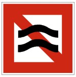 Obrázek k otázce č. 258: Tento signální znak (tabule) znamená: