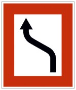 Obrázek k otázce č. 272: Tento signální znak (tabule) znamená: