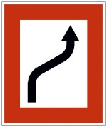 Obrázek k otázce č. 273: Tento signální znak (tabule) znamená: