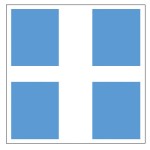 Obrázek k otázce č. 315: Tento signální znak (tabule) znamená: